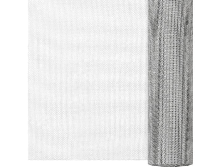 vidaXL Moustiquaire en acier inoxydable 112x2000 cm argenté