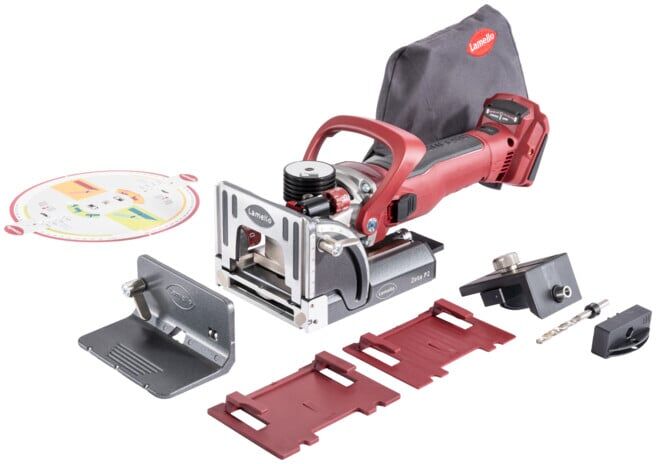 Lamello Zeta P2 Fraiseuse à rainurer sans fil, DP, en Systainer, sans batteries ni chargeur (101800DESD)