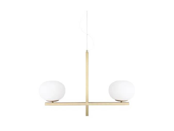Globen Lighting Gemini Pendelleuchte 87 cm Messing