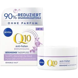 Nivea Gesichtscreme »Q10 Anti-Falten BERUHIGUNG LSF 15« 50.0 ml