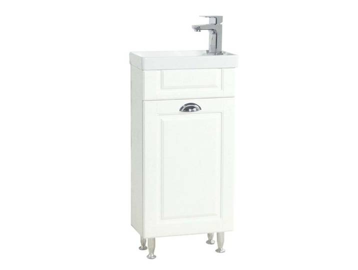 CasaloM meuble sous lavabo blanc.