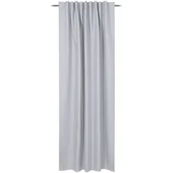 Fertigvorhang DARK silber (BH 140x245 cm) - silber - BH 140x245 cm