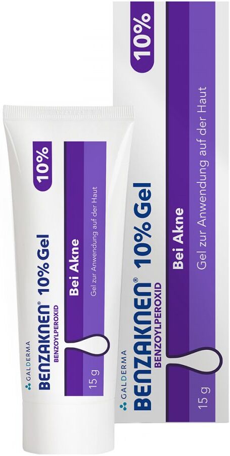 Benzaknen 10% Gel bei Akne