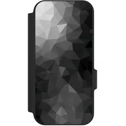 Nivocase Klapphülle für Google Pixel 11 Handyhülle aus Kunst Leder NIVOflip schwarz Mosaik Muster (Google Pixel 11), Smartphone Hülle, Schwarz