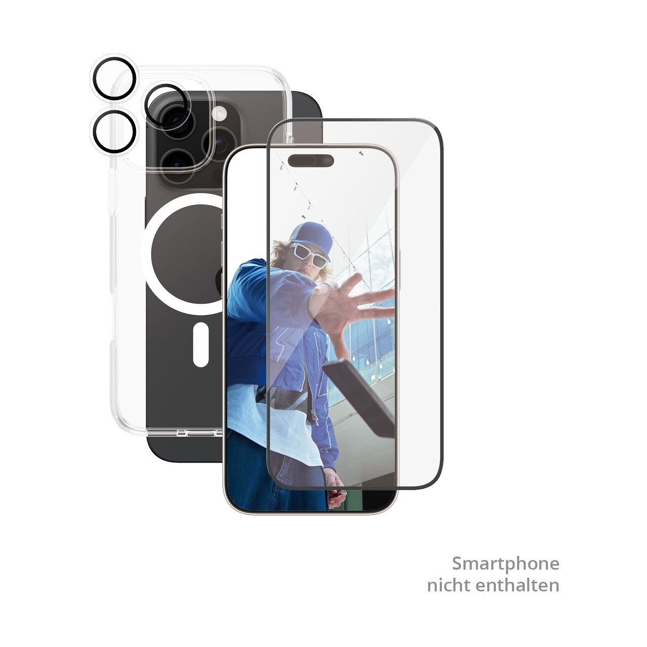 PanzerGlass CARE Flagship 3-in-1 Bundle iPhone 16 Pro Max