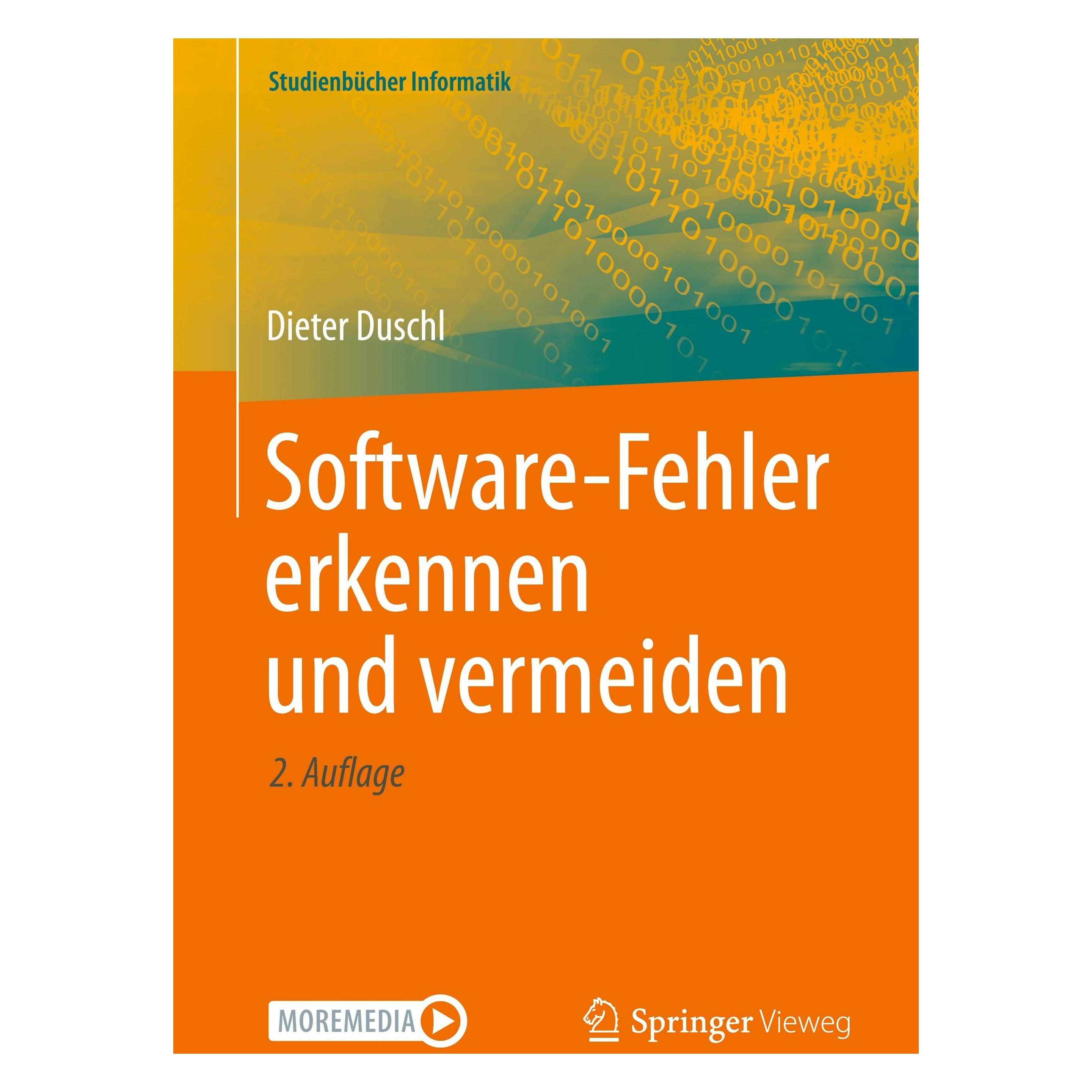 Springer Software-Fehler erkennen und vermeiden (Deutsch, Softcover, Dieter Duschl) (58159017)