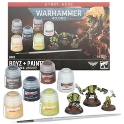Games Workshop Warhammer 40k – Orks-Farbset (Kunststoff)