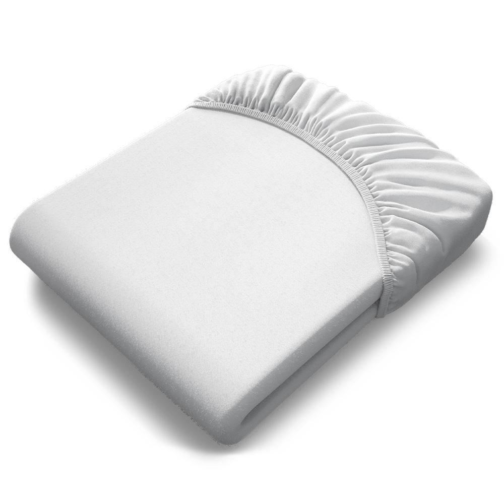 bett1.de BODYGUARD® Jersey-Spannbettlaken 120x200 weiß