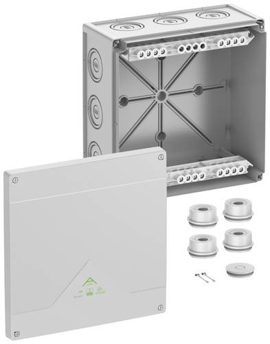 Spelsberg 83542001 Abzweigkasten (L x B x H) 252 x 252 x 120mm Grau IP55, IP66 1St.