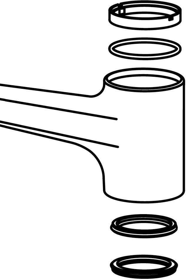 KWC replacement seal set Z.536.259