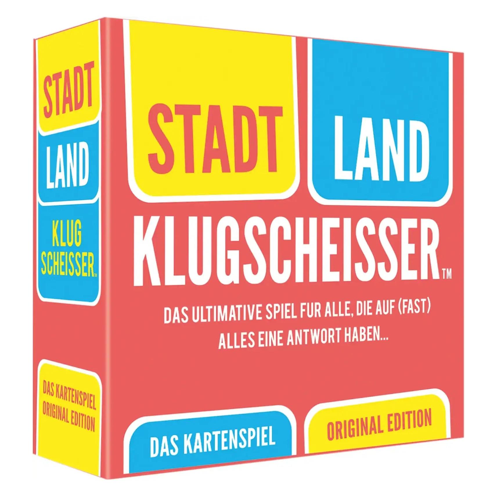 Kylskapspoesi Stadt Land Klugscheisser - Kartenspiel (Deutsch, 2 - 12 Spieler) (7331672430349)