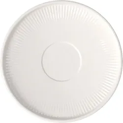 Kaffeeuntertasse AFINA (DH 14,20x2,30 cm) - weiß - DH 14,20x2,30 cm