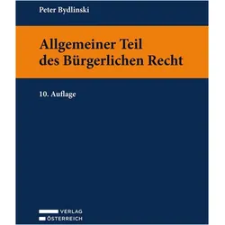 Allgemeiner Teil des Bürgerlichen Rechts, Fachbücher von Peter Bydlinski