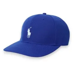 Polo Ralph Lauren für Herren. 710B19128002 Blaue Twill-Kappe mit hoher Krone (OSFA), Lässig, Recyceltes Polyester