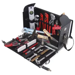 ALARM Ledertasche 6-L3, komplett, mit Sanitär-Bau-Werkzeugpaket 6 PAKET 6 PLUS L...