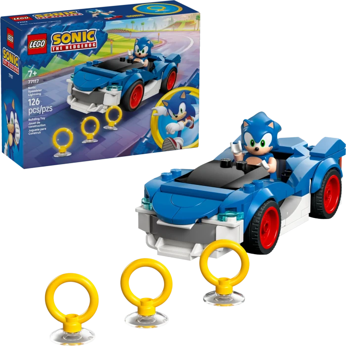 LEGO Sonic the Hedgehog 77117 Sonic: Speedster Lightning