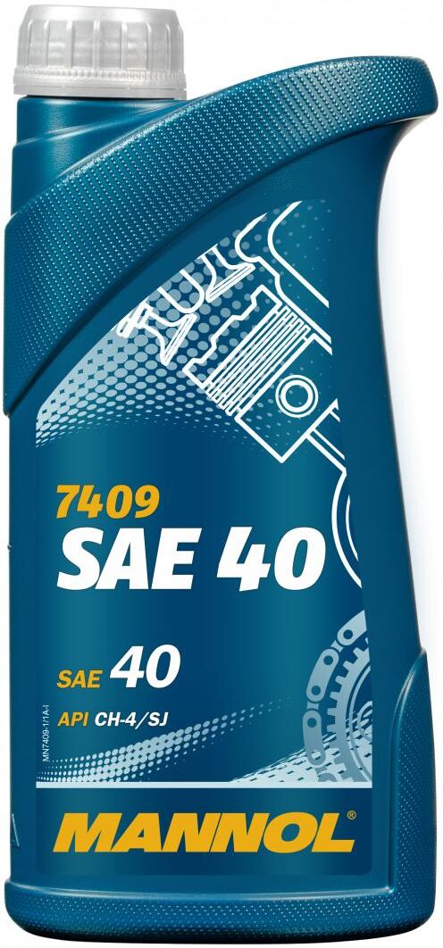 Sct - Mannol Motoröl Mannol Sae 40 [1l] Mn74091 1l