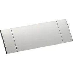 Bachmann Abdeckung Power Frame Cover ALU lac kiert Inox für Steckdoseneinheit 3- 915.501