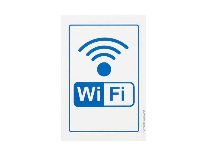Wifi-Symbol-Aufkleber