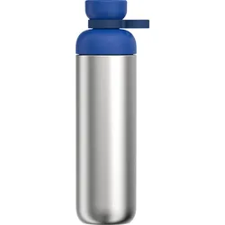 Mepal Vita Edelstahl Trinkflasche aus recyceltem Edelstahl und auslaufsicher 900 ml vivid blue
