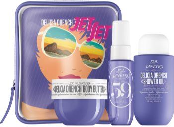 Sol de Janeiro Delicia Drench kit de viagem para corpo para mulheres . Delicia Drench