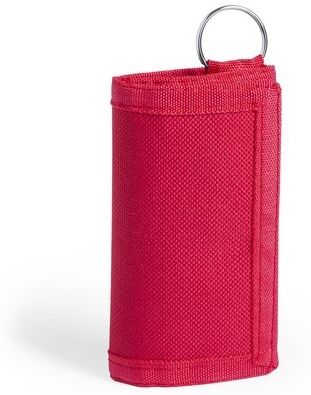 Porte-clés personnalisé Motok polyester rouge