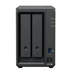 Synology DP320 NAS & Speicherserver Desktop R1600 8 GB 16 TB Schwarz
