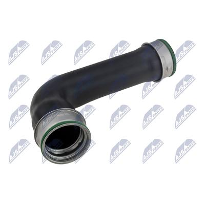 NTY Ladeluftschlauch GPP-VW-006 oben für SEAT VW VAG