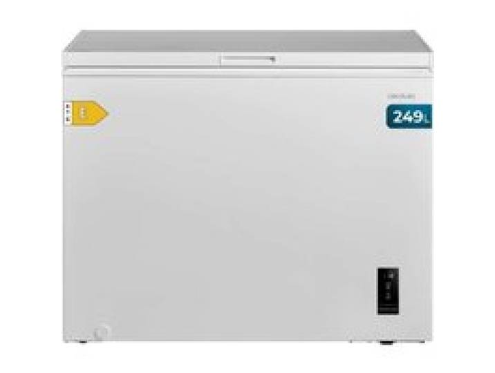 Cecotec Congélateur Coffre 249L Bolero CoolMarket Chest 249P White E. Panier avec Poignées Contrôle Électronique LED