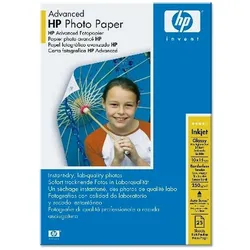 HP Fotopapier (250 g/m2, 10x15cm, 25 Stk.), Fotopapier