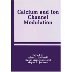 Calcium and Ion Channel Modulation, Fachbücher