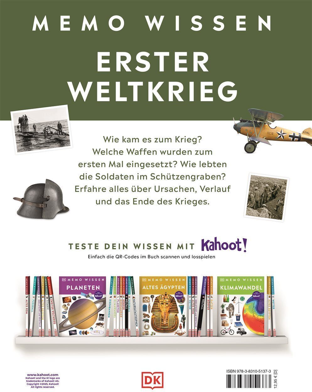 DK Verlag memo Wissen. Erster Weltkrieg