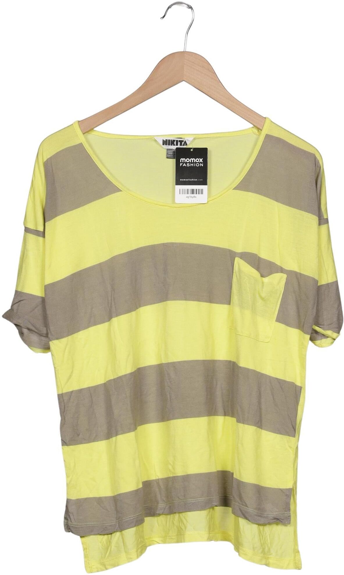 Nikita Damen T-Shirt, Mehrfarbig, Gr. S, Modal - Second Hand