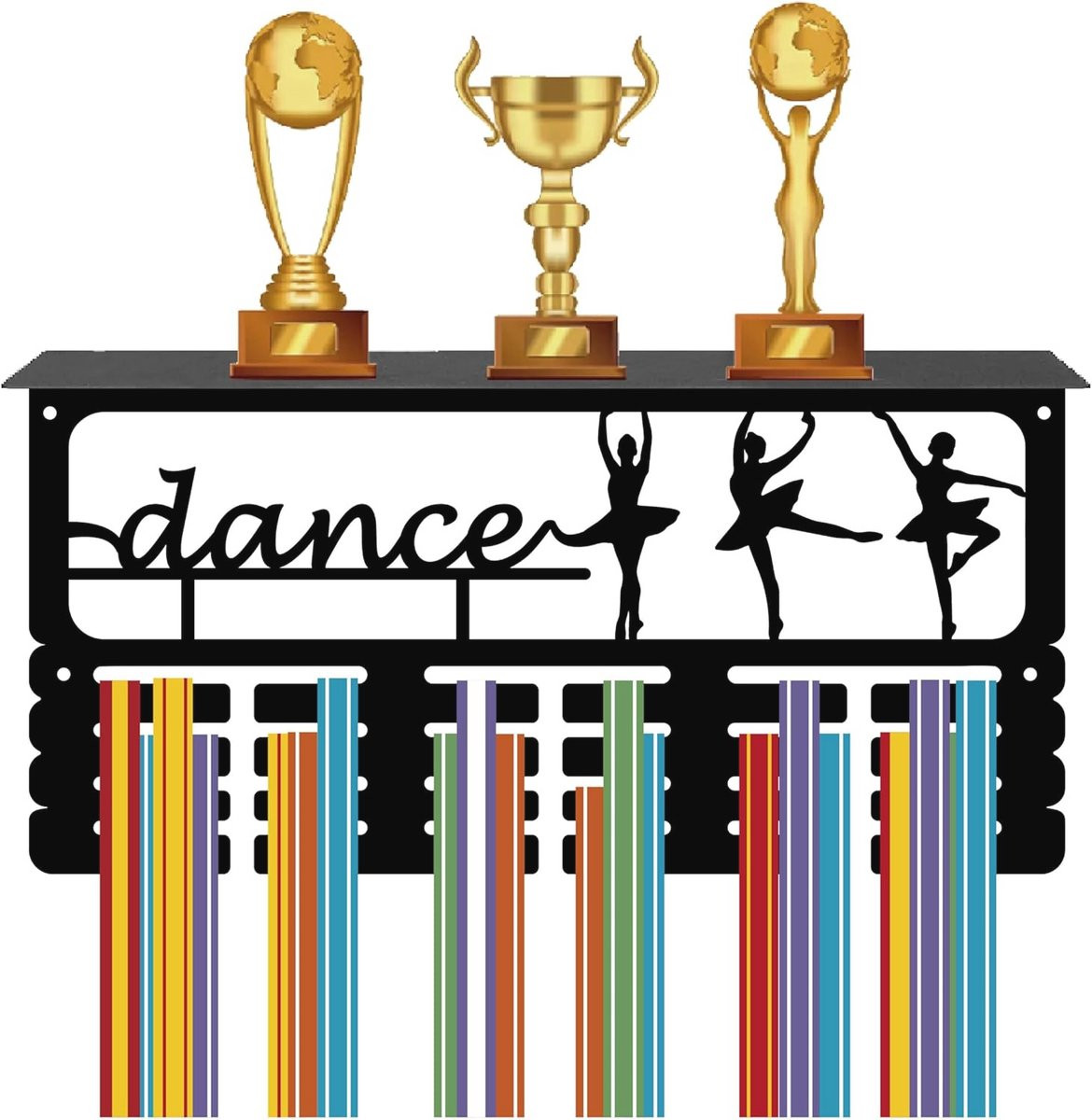 Trofee Plank Medaillehouder voor 70+ Medailles - Wandhouder voor Sport Awards