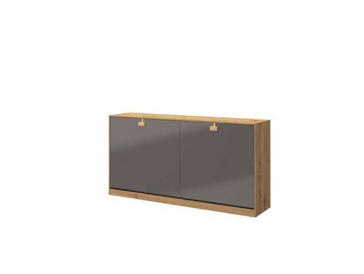 Kaiser Möbel Schrankbett Wandklappbett 90x200 Horizontal MIT MATRATZE INDEX