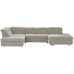 Kollektion Kraft Wohnlandschaft mit verschiedenen Funktionen Spencer ¦ grau ¦ Maße (cm): B: 382 H: 102 T: 260.0