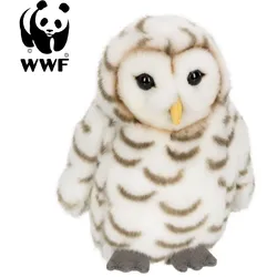 WWF - Plüschtier - Schneeeule (15cm) lebensecht Kuscheltier Stofftier Eule