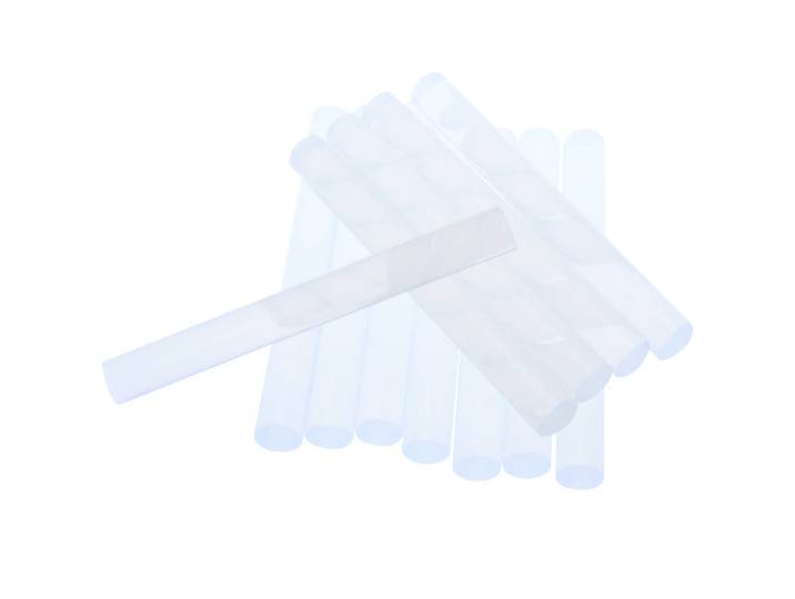 12er-Set transparente Klebesticks für Heissklebepistolen, Ø 11 x 100 mm