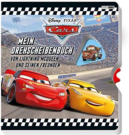 Panini - Disney Cars: Mein Drehscheibenbuch von Lightning McQueen und seinen Freunden: Pappbilderbuch mit Drehscheibe - Preis vom 15.10.2026 23:06:25 h