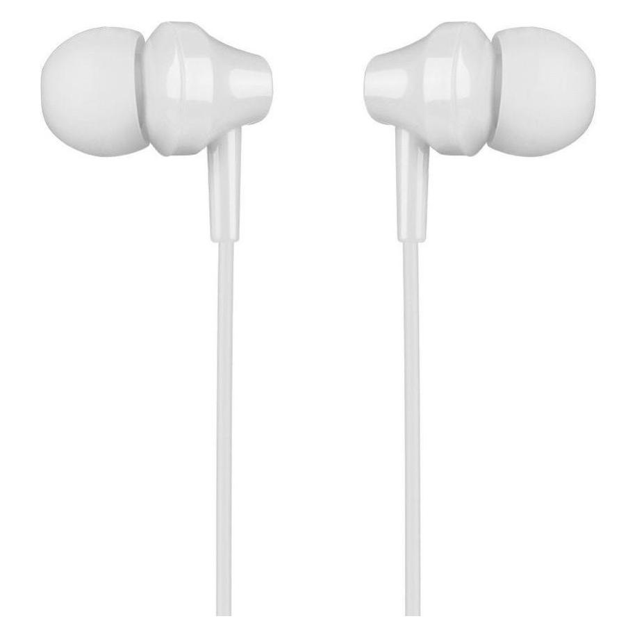 Hoco Kabelgebundene Kopfhörer Ohrhörer Klinke 3,5 mm mit Mikrofon M14 weiss (Kabelgebunden) (6957531049333)