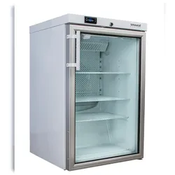 A&S polarny Medikamentenkühlschrank Laborkühlschrank Apotheken-Kühlschrank Glastür +2/+8°C 130L