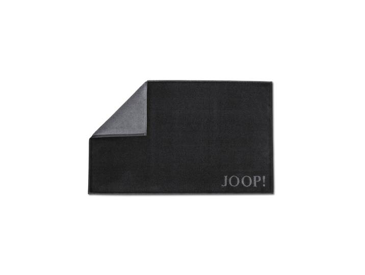 Badematte JOOP Badematte Classic Doubleface 1er Pack Gr. S, schwarz, (50cm x 80cm ), Badematten, Badematte