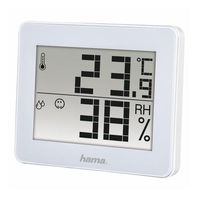 Hama TH-130 Weiß Thermo-/Hygrometer mit Komfortanzeige