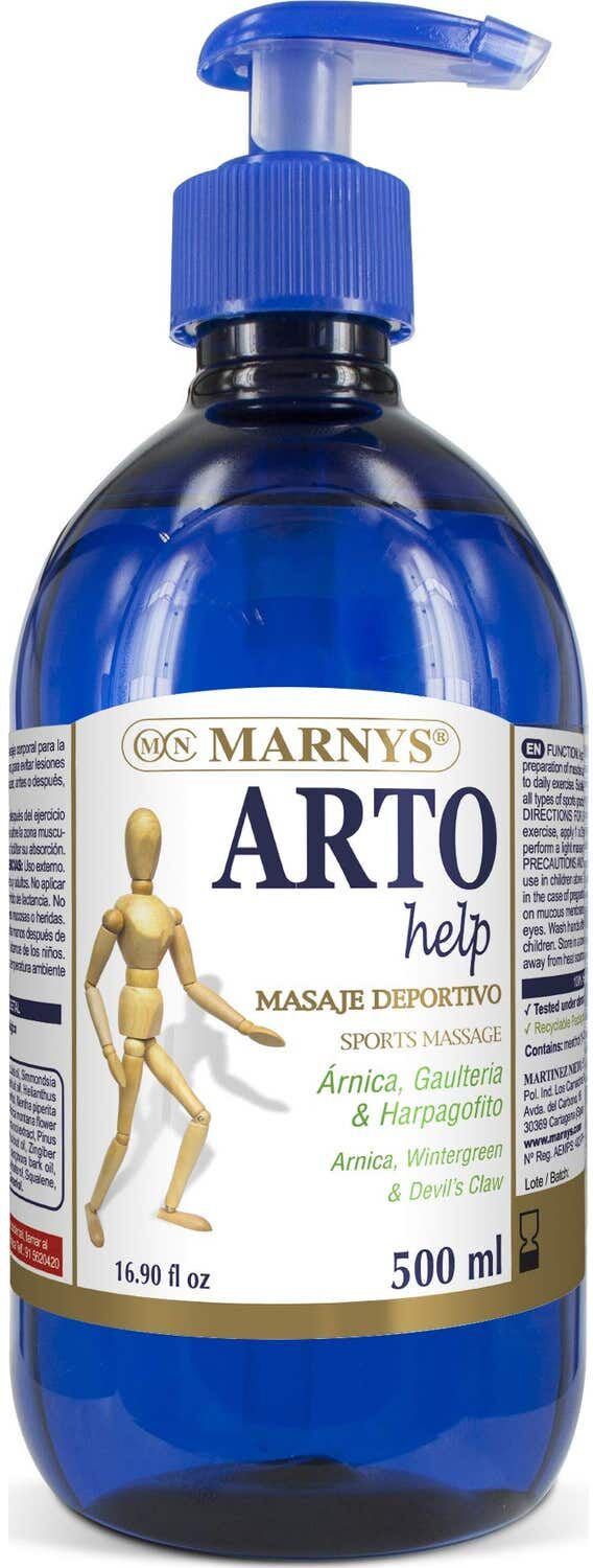 Marnys Artohelp Aceite de Masaje Deportivo 500 ml
