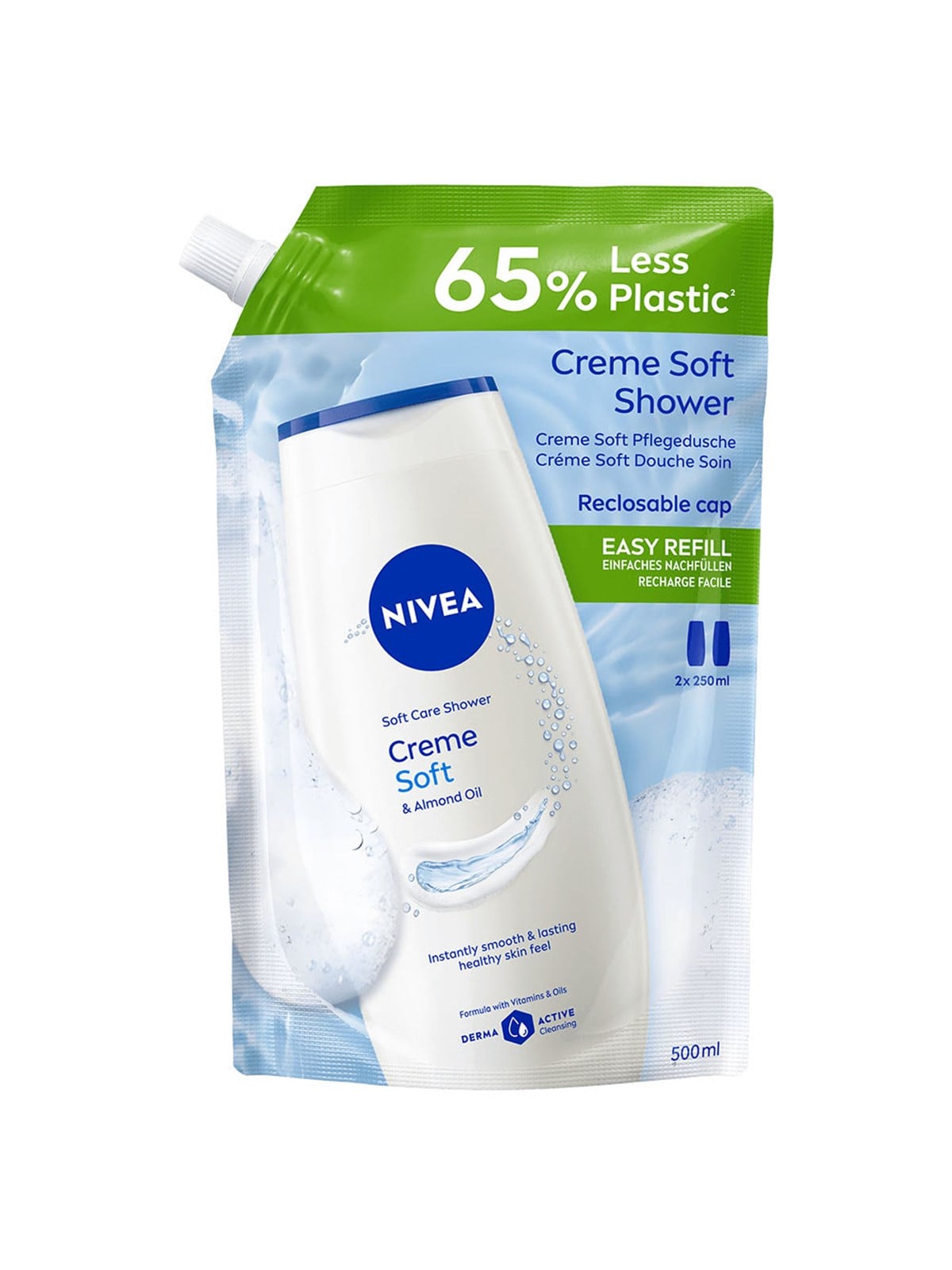 Nivea Shower Creme Soft Refill 500 ml