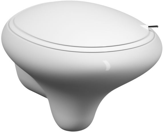 VitrA Istanbul Wand-Tiefspül-WC 4518B403-0090 weiß VC, 3/6 I, ohne Spülrand, Bidetfunktion, mit verdeckter Befestigung