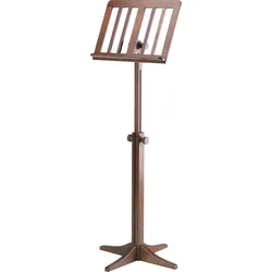 K&M 116/1 Holznotenpult Nussbaum