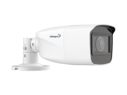 EtiamPro HD CCTV-camera met HD TVI, cilindrische vorm en varifocale lens