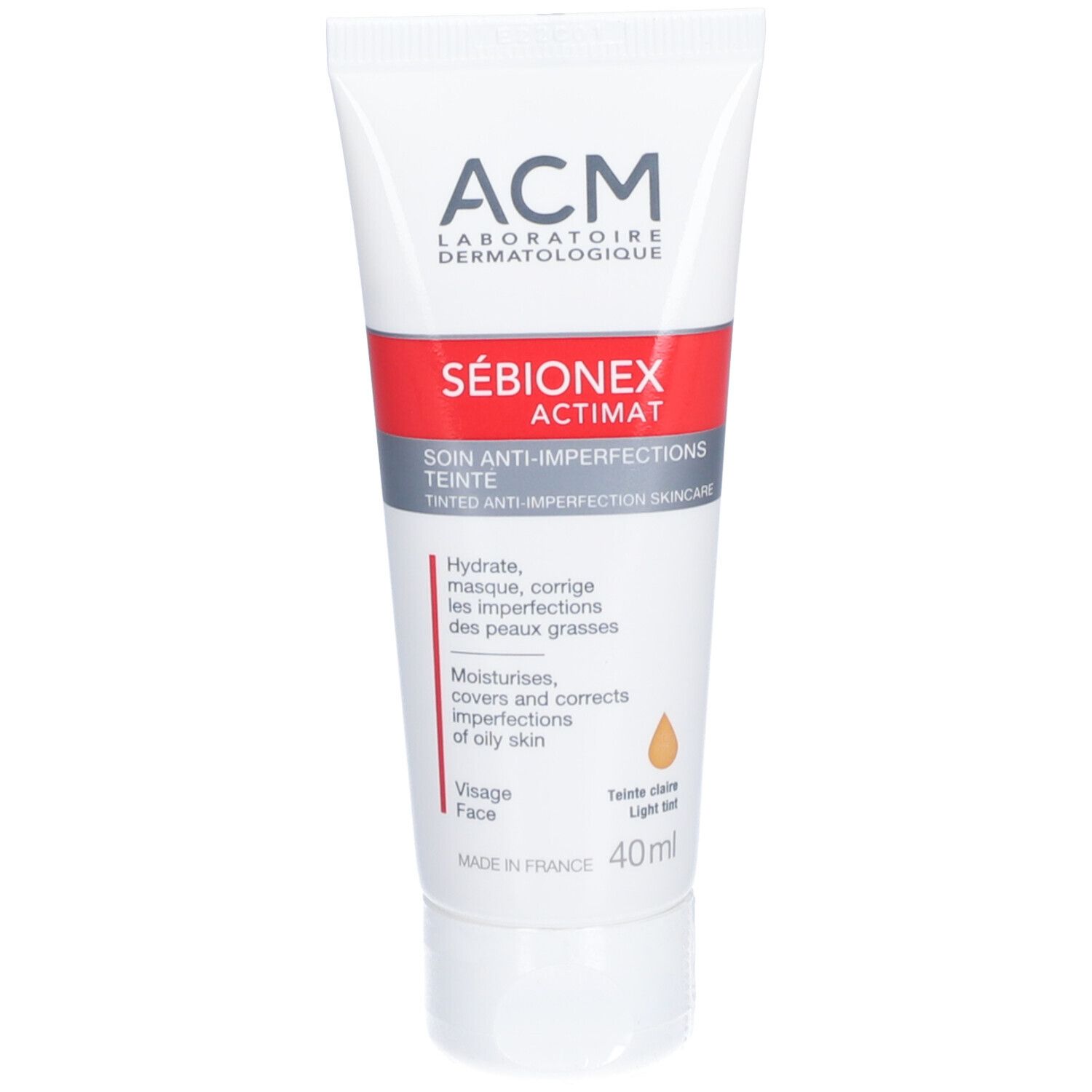 Sebionex Actimat Soin Teinte 40Ml 40 ml Creme