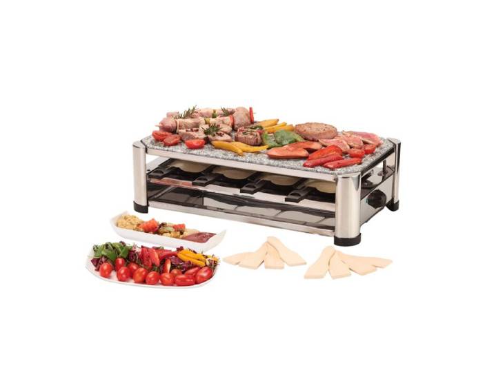 Ohmex Raclette 3in1, 8 Personen
